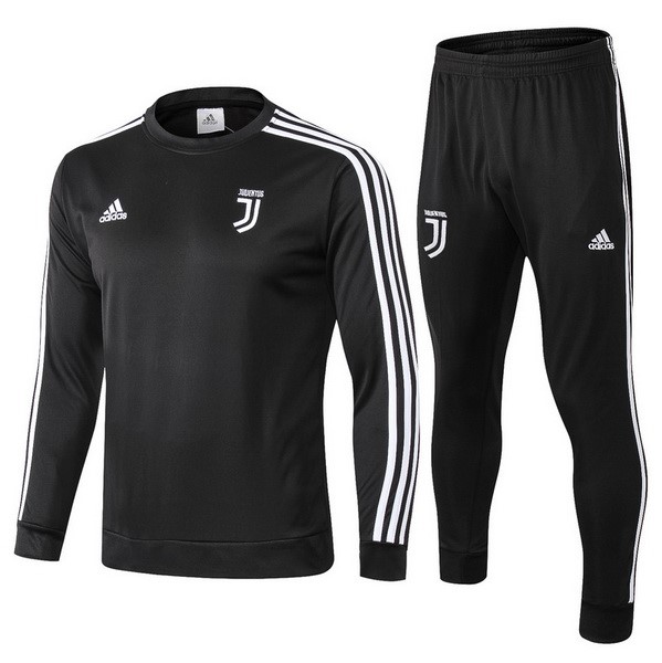 Trainingsanzug Woolen Juventus 2018-19 Schwarz Weiß Fussballtrikots Günstig